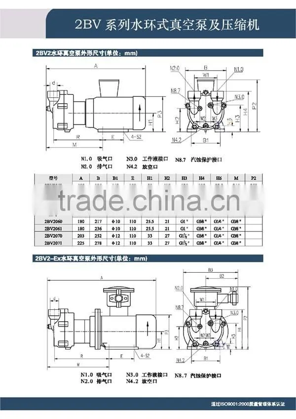 liquid ring vacuum pump