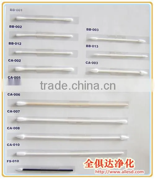 Disposable Cleanroom Cotton Swab/ Cotton Buds