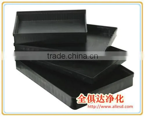 Electronic Black Conductive Plastic Antistatic Tray