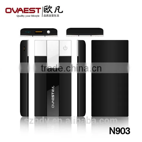 OVAEST smart mobile power bank polymer custom portable power bank