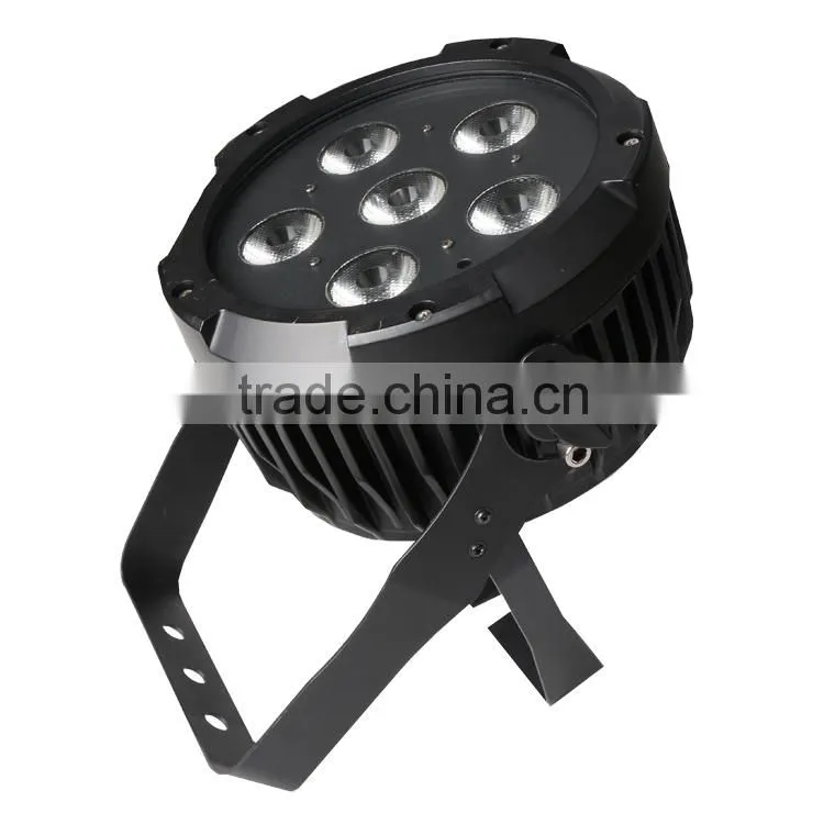 6pcs 7 in1 RGBWAUV +Pink led wall outdoor