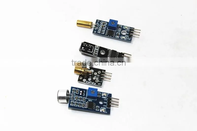 16PCS Raspberry pi 2 the sensor module package 16 kinds of sensor F222