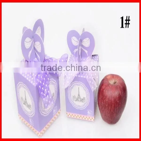 Newly Designed Christmas Day Card Paper Gift Apple Package Box