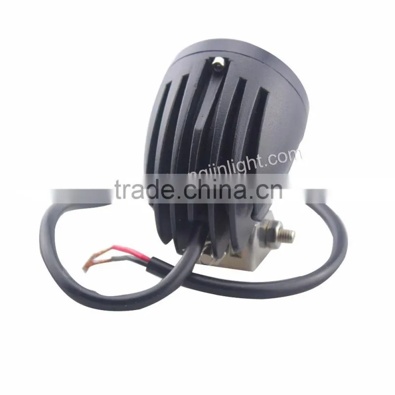 China top selling manufacturer Super Bright spot/flood ip67 led headlight 12v led light motorcycles 10w 2inch