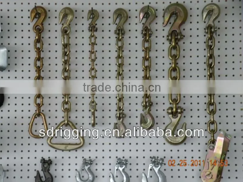 G43 Binder Chain with Clevis/Eye Grab Hook