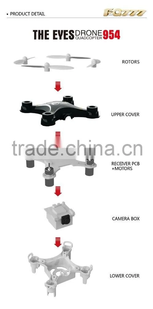 The eyes FQ777-954 New arrival and hot mini wifi control drone