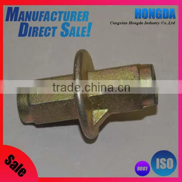 Ductile iron water stop formwork accessory