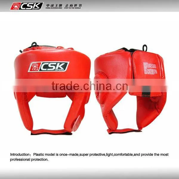 2012 HOT SELL Leather boxing head guard (GX9403)