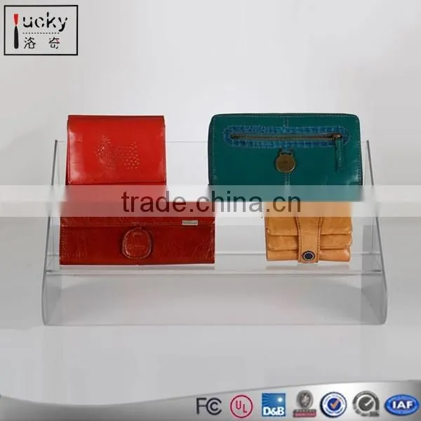 3 Tier Clear Acrylic Display Stand Rack Organizer Nail Polish Salon Wall Makeup Good Quality
