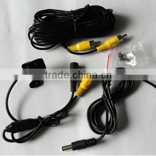 led parking sensor system car reverse backup radar with 3.5inch monitor camera