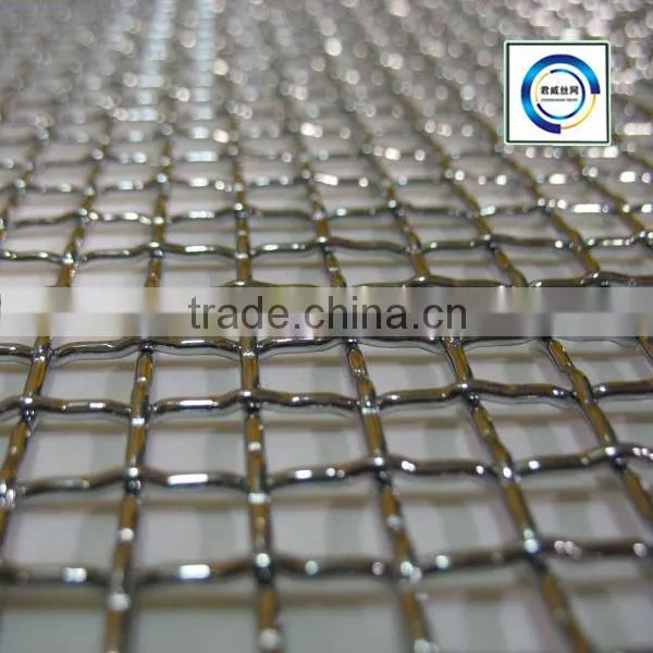 Square Hole Woven And Gavanized Crimped Wire Mesh(Factory) (Wire Mesh Exporter)