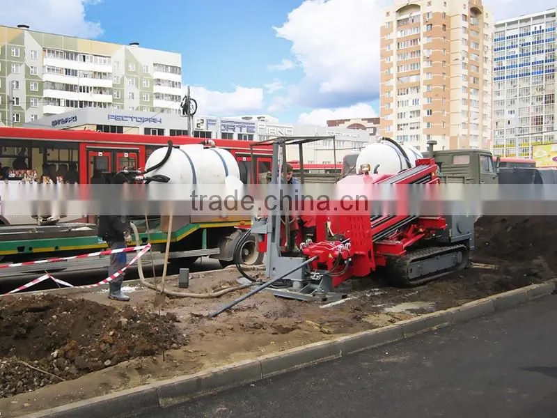 Horizontal Directional Drilling Rig RX77*400 HDD with reliable hydraulics of European and American brands