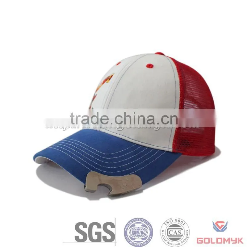 Embroidery bottle opener hat