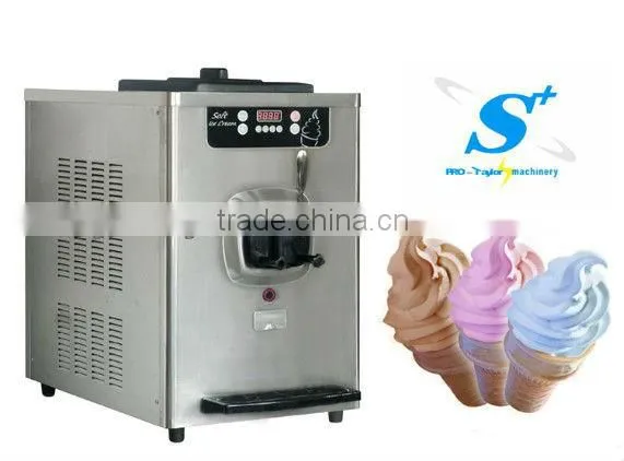 Stainless steel single flavour table ice cream machine ICM-10B