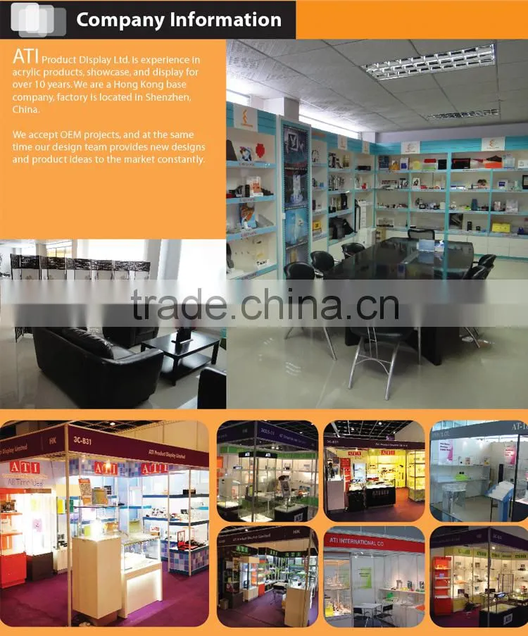 High quality 2015 Hot Sale!!! acrylic watch display case