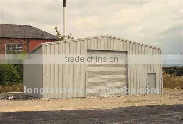prefabricated steel modular garage/storage