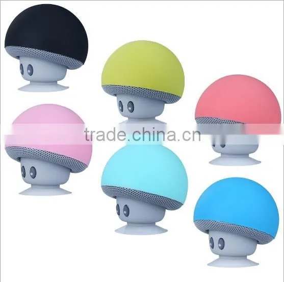 Xmas Gifts Mushroom Bluetooth mini speaker / phone holder bluetooth speaker / Handsfree Stand Holder speaker