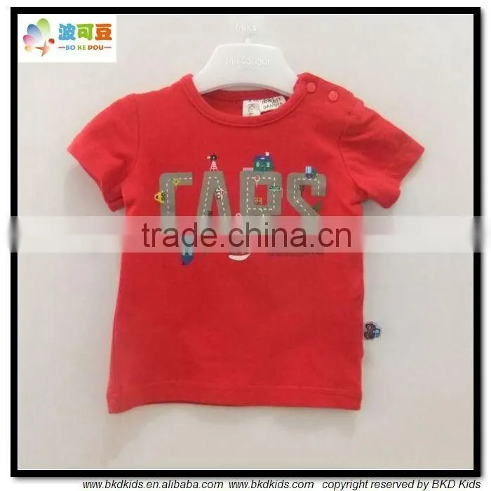 BKD 2015 cotton wholesale baby shirts
