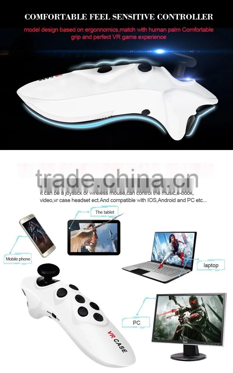 Wholesale wireless bluetooth remote control gamepad VR 3d glasses remote control, China supplier
