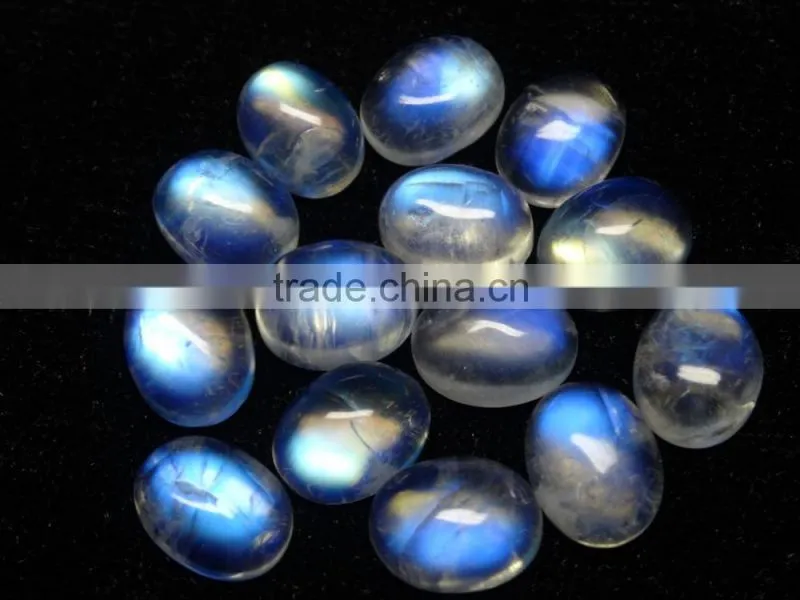 Blue flashy Moonstone With Pear shape