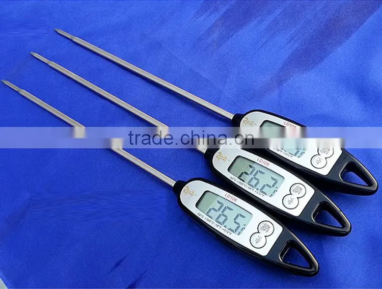 bbq digital cooking thermometer with probe and timer