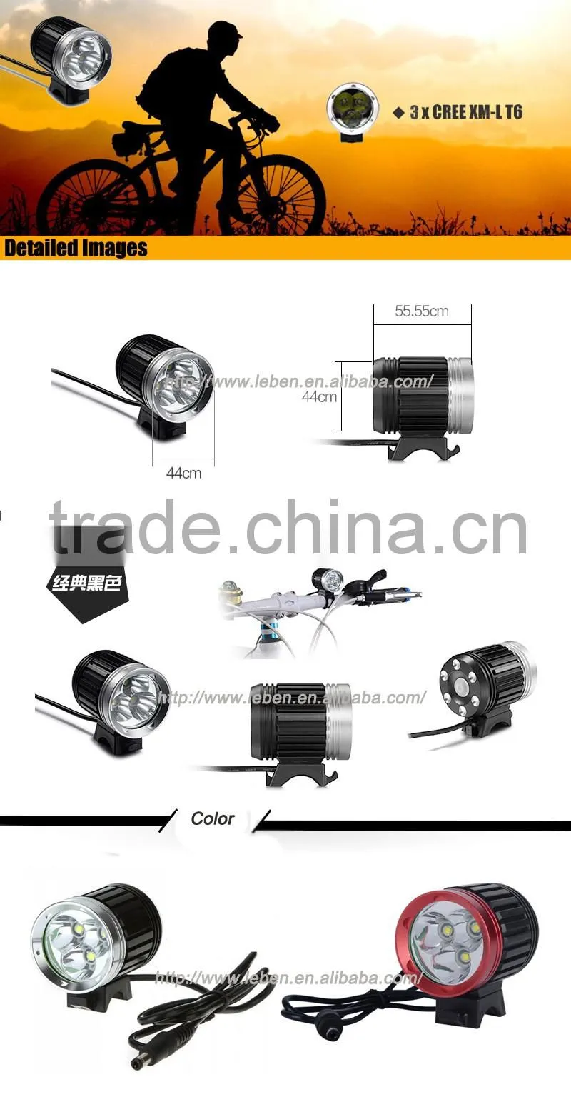 Bicycle accessories led bicycle lights rechargeable cree xml u2 led bike light led flashlight torch with great price