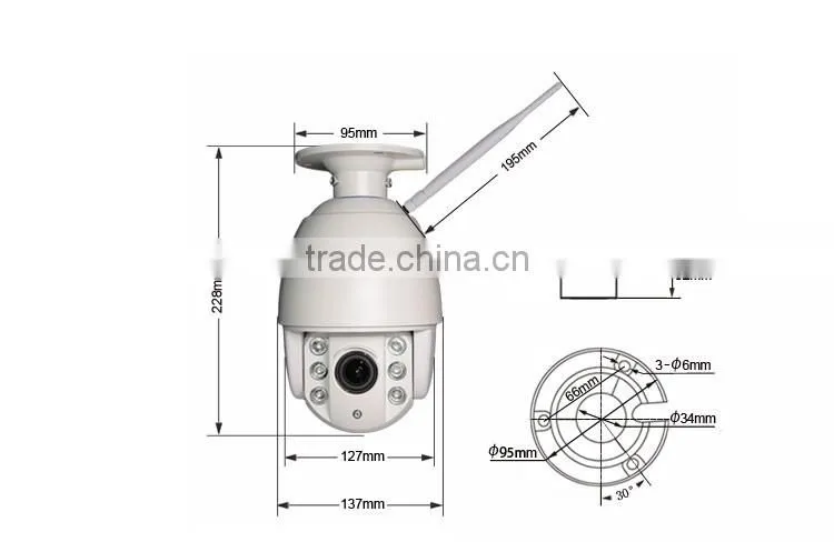 WIFI IP Camera 720P/960P Home Security outdoor 1.3MP HD Network CCTV Camera Dome Onvif P2P Pluy and Play IR CUT