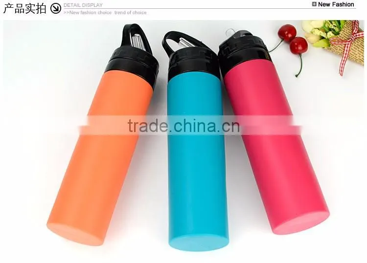 Unbreakable Silicone High Quality Soft Sport Water Bottle