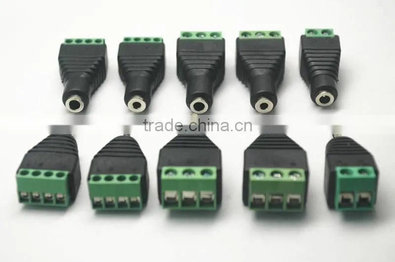 Environmental friendly Material solderless 3.5mm audio plug
