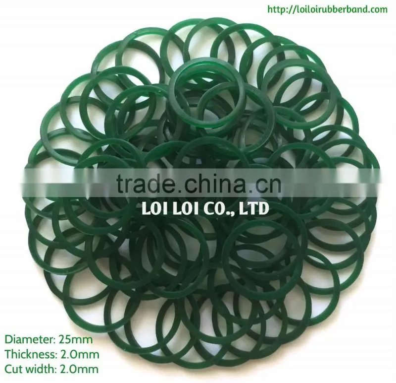 Green rubber band High quality / Durable Hottest products from 100% natural rubber band