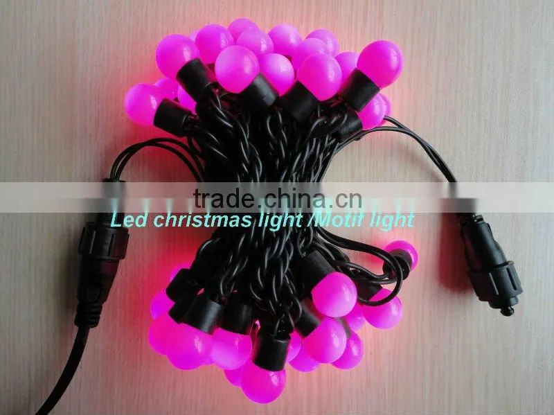 2013 CE RoHS outdoor use 10 m 100 led ball cover led christmas light