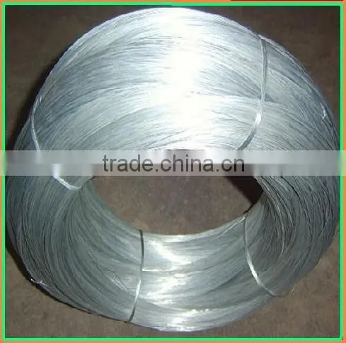Hot dipped galvanized steel wire