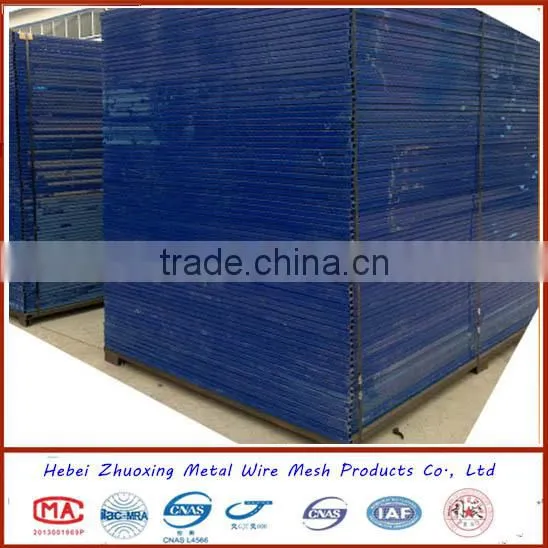 Alibaba China hot sale in Canada America and easily assembled Canada temporary fence