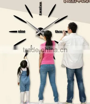 Factory price Favorites Compare Wall Sticker Clocks
