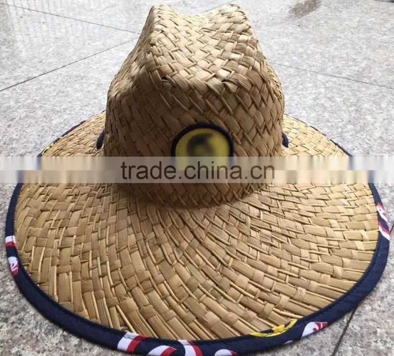 lifeguard straw hat