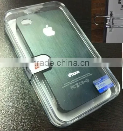 Hot plastic PS crystal box for MP3