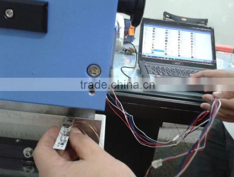 CE certification pcb v-score cutter ,1200mm high speed Automatic PCB depaneling for pre scored PCB . YSVC-2