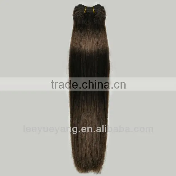 Silky Straight Clip in hair extensions for African American