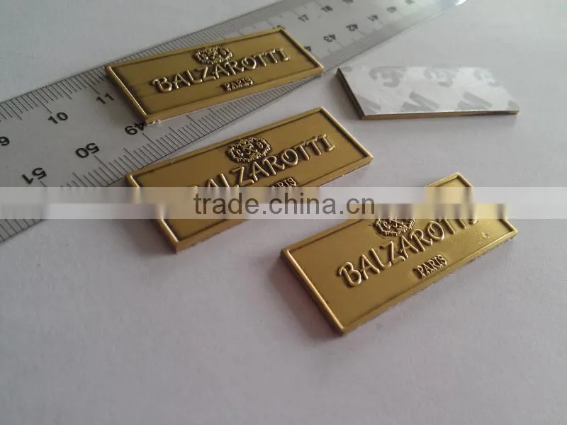 wholesale brass engraving plates for furniture , metal furniture badge