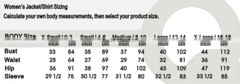 Lady Fashion Outdoor Waterproof Skis Snow Jackets