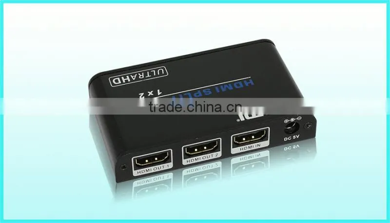 Ultra high speed HDMI Splitter 2 way, 4K*2k, professional