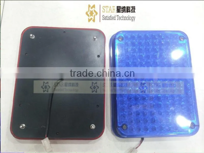 Auto square led ambulance warning thin light