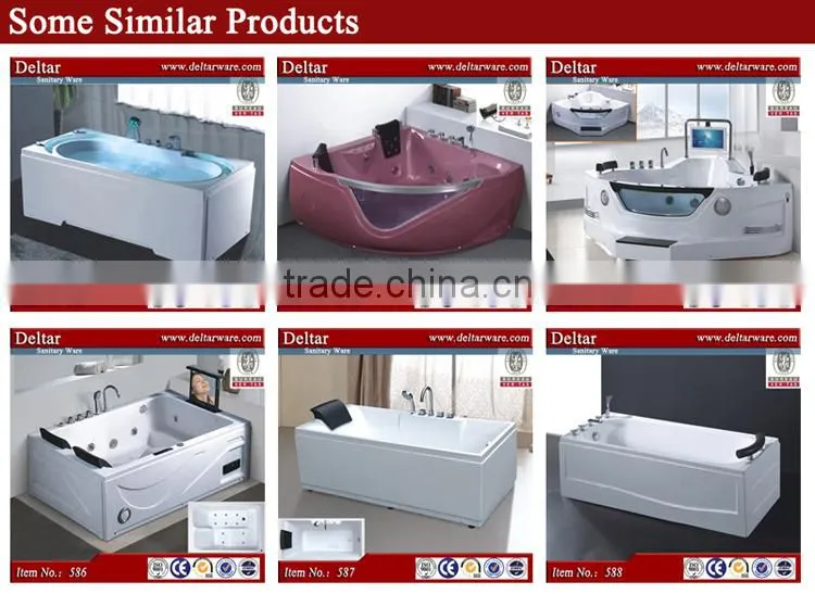 5 Star Hotel Galvanized Bathtubs, Korea Bathtub New Fashion Massage Bathtub For Bathroom