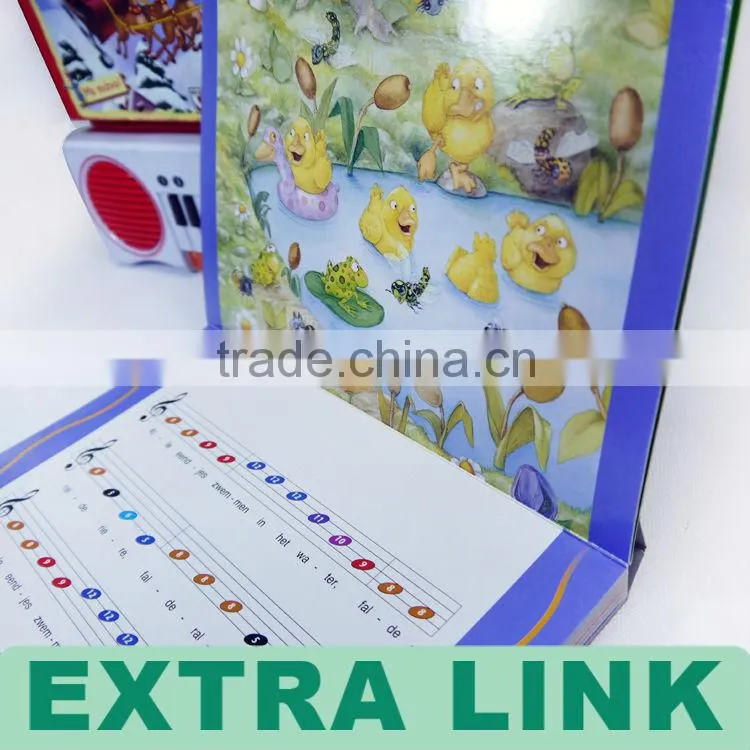 Mini Piano Sounder Children Educated Book Printing