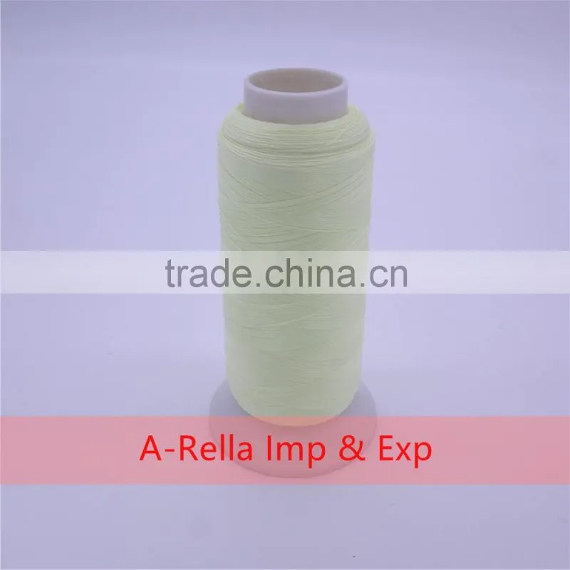 150D/2 100% polyester reflective thread by cone for embriodery