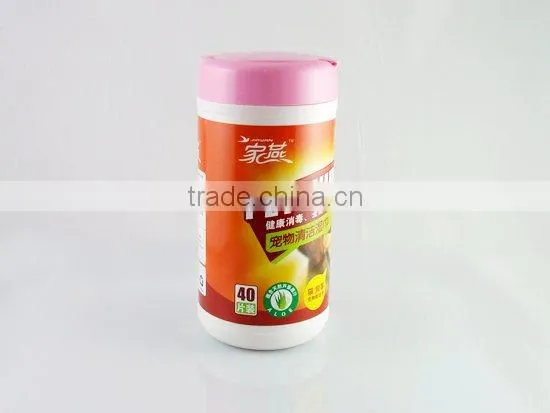 animal wet wipes/pet soft tissue