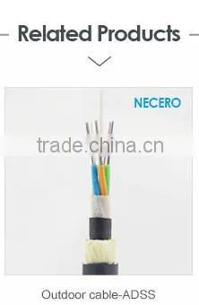 single mode 4 core oval type Outdoor FTTH Drop cable for Bahrain cabling operator
