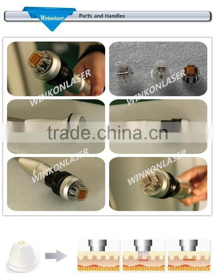rf microneedle / portable rf radio frequency machine / microneedle fractional rf