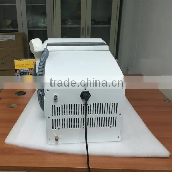 2015 hot sell 808 diode laser machine system removing hair of arm legs and bikini