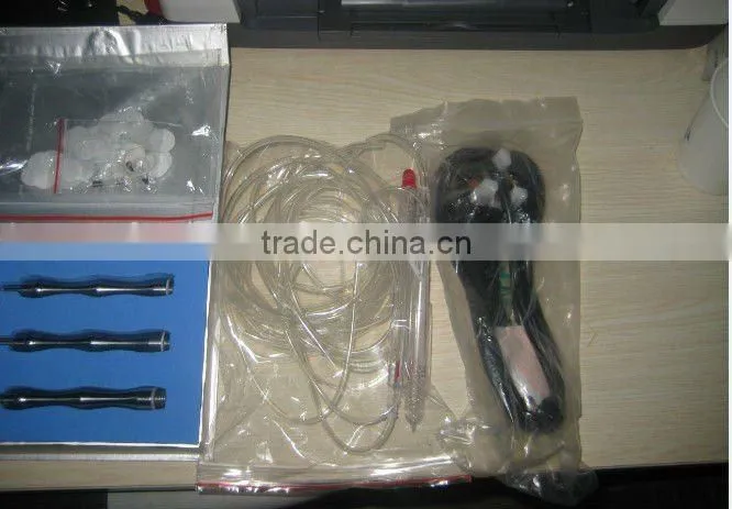 4 in 1 beauty skin peeling salon machine with 4 handles